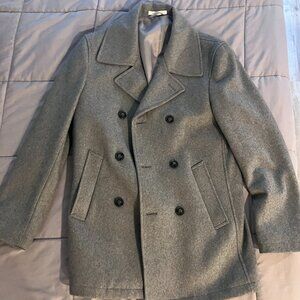 Calvin Klein Men's Maurizio Peacoat, Light Grey, 36